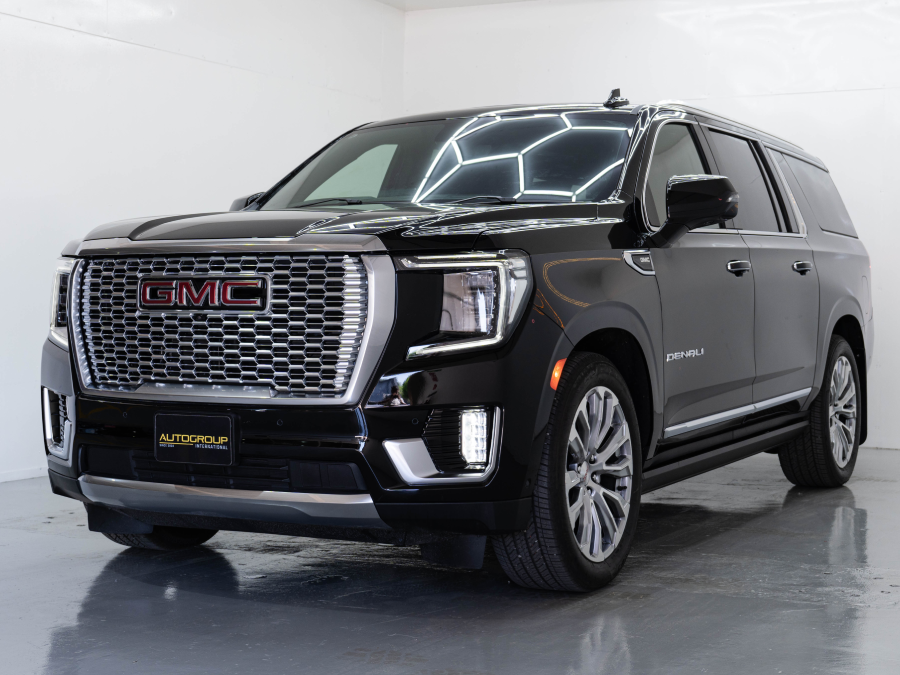 Black-on-black 2025 GMC Yukon Denali